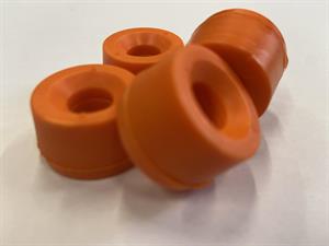 GOMMINI ELASTOMERO ARANCIO ROLLER SKATES