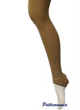 SKIN STIRRUP TIGHT WITH STRASS C10