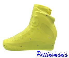 COPRIPATTINI GIALLO FLUO CON PRECIOSA GOLD BERYL SS16