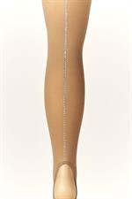 SKIN STIRRUP TIGHT WITH STRASS C14